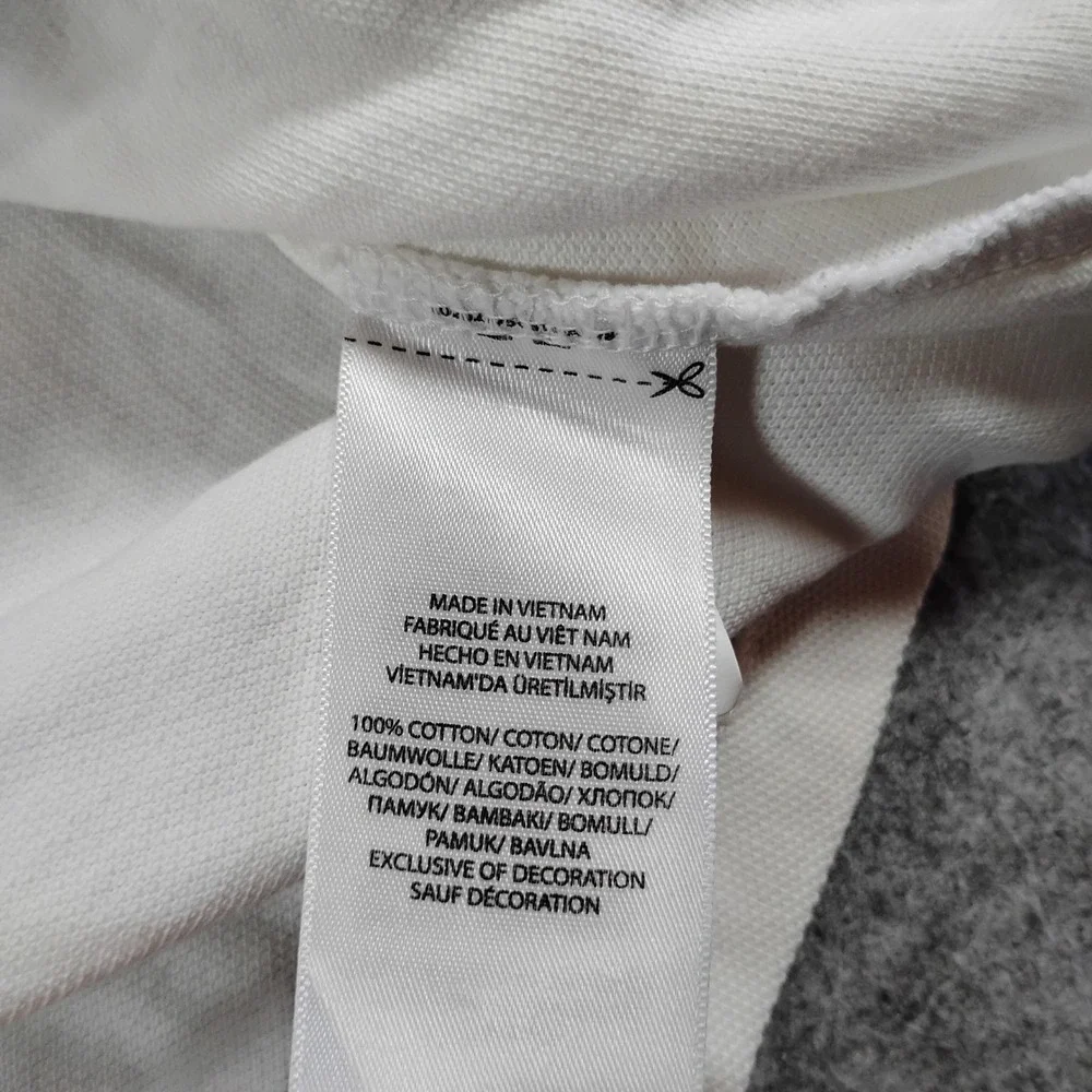 Polo Ralph Lauren Men Big Pony Polo Shirt White XXL Custom Slim Fit